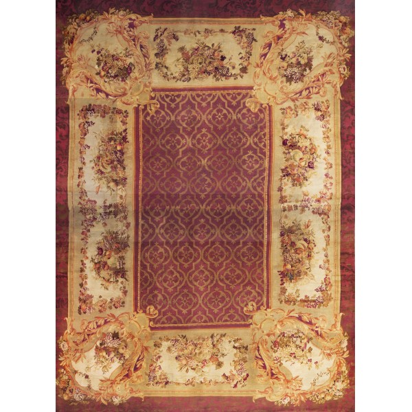 Mid-19th Century French Louis Phillieppe Period Savonnerie Carpet
